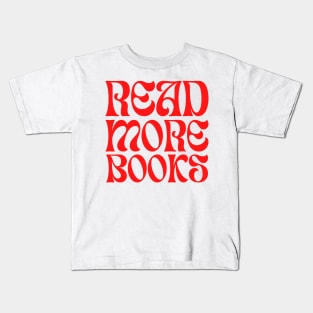 Read More Books T-Shirt for Book Lovers Kids T-Shirt